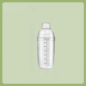 1PC Bình Lắc Trà Sữa Quay Tay 500ml/700ml Có Thang Chia Độ Chất Liệu PC Dụng Cụ Pha Trộn Đồ Uống Cho Trà Sữa Rượu Trà Chanh Dụng Cụ Làm Thủ Công