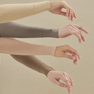 Jifang High Quality Soft Skin-friendly Elastic Modal Cotton Plain Arm Cover Oversleeves Sleeves Cuff Sleeve Hand Socks Free Size YZ30