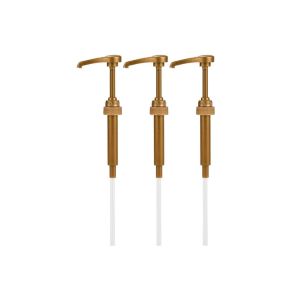 Leeseph Syrup Pump Coffee Syrup Pump Dispenser Syrup Pump Press Action Pump Head for Coffee Syrups for Juice Bottle Dispenser