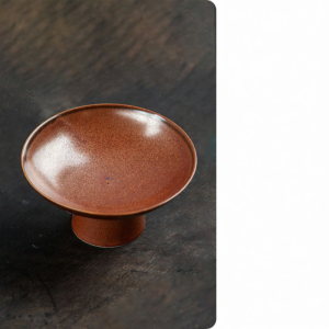 Ceramic High-foot Fruit Plate