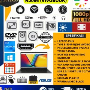 LAPTOP ASUS E1504F-NJ096 (VIVOBOOK)