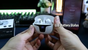 Tai Nghe Bluetooth Y19 | Pin 12 Tiếng ENS ANS TWS Bluetooth 5.3 | Âm Thanh Vòm 9D Chống Ồn Chủ Động Chống Ồn Môi Trường Thu Âm Định Hướng