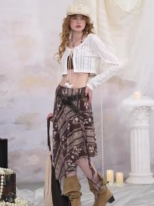 unifree | Summer Thin Textured Lacy Loose Short Cardigan