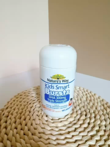 Viên uống Natures Way Kids Smart DHA 300mg Triple Strength lọ 50 viên
