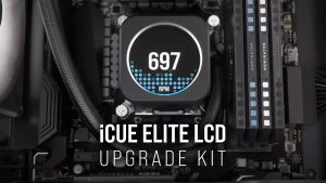 Corsair iCUE ELITE CPU Cooler LCD Display Upgrade Kit - Black/White/Ice