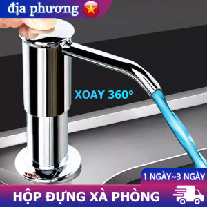 Hộp đựng xà phòng rửa chén tiện lợi và gọn gàng với ống silicon dài 90cm bền và chống ăn mòn có thể sử dụng dưới bồn rửa hộp đựng xà phòng tự bơm kiểu nhấn