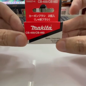 มากีต้า MAKITA แท้ อะไหล่ แปรงถ่าน CB-459/CB-460 ใช้กับเครื่องเจียร4" มากีต้า รุ่น GA4030 GA4031 GA4030R GA4032 Carbon Brush 1ชุดมี2ชิ้น อะไหล่ตรงรุ่น สินค้าตรงปก มาตรฐานมากีต้าแท้100%