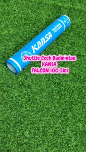Kok Bulutangkis KANSA FALCON 100 3 in 1 Shuttlecock Badminton KANSA Speed 76 77 Kok Bulutangkis Original Isi 12pcs