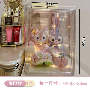 Labubu Summer Display Box Bubble Bobo Dust Cover Transparent Acrylic Doll Toy Figure Collectible Design Brand New Unopened