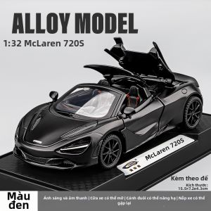 JIANYUAN | Xe Đồ Chơi Mô Phỏng Chevrolet Corvette C8 Hợp Kim Mui Trần