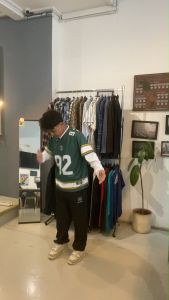 jersey second vintage casual number series rugby streatwear baseball rugby