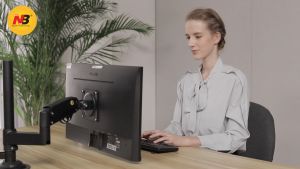 NB North Bayou Single Monitor Arm Mount Stand Pole H100 [H Series]