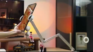 P67 Arm nâng Giá đỡ tay nâng máy tính bảng kẹp bàn kiêm giá đỡ kẹp giữ điện thoại Tablet xoay 360 độ.