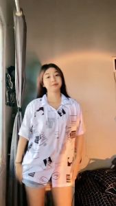 Kemeja Wanita Hawai | Kemeja Pantai Abstrak Casual Retro Bahan Rayon Vicouse Premium | Kemeja Amarilo Series Bisa COD