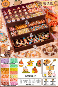 Capibara Childrens Birthday Gift Toy for Girls Primary School Students Role-playing Dollhouse Simulation Toys Age 4-12