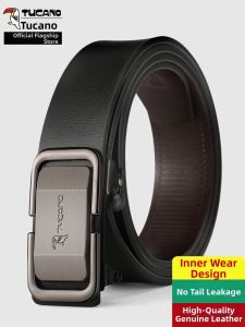 TUCANO | Mens Leather Automatic Buckle Belt Business Casual Versatile