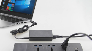 ALITOVE DC Power Adapter | 65W 19V 3.42A | 9 Adapter Ports Multi-Interface | Laptop Charger & Display Power Cord | Compatible with Laptops Displays Audio Equipment