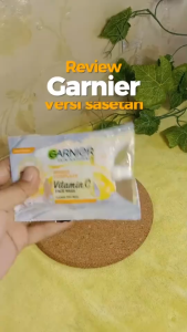 Bundling Garnier Sachet Foam 9ml Isi 12 - Garnier Vitamin C Sachet Face Wash - Virgo Shoop