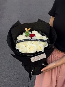 Little Princes Eternal Rose Artificial Flower Finished Product Birthday Gifts for Men and Women Gift for Friends and Girlfriends Valentines Day Gift