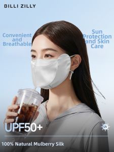 BILLI ZILLY | Oversized Sun Protection Anti-UV Mask Silk Eye Corner Protection