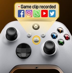 TG 2.4G Controller Type-C Input For XBOX Series X PC XBOX One S PC WINDOWS 10 With 2.4G Wireless Receiver Handle