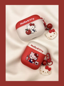 Cute Cartoon KT Cat Airpods4 Protective Case Wireless Bluetooth Apple pro Earphone Cover Second Generation Third Generation Aipods2 Airpodpro Fourth Generation Box