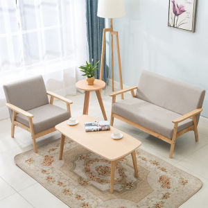 Modern Simple Wooden Sofa