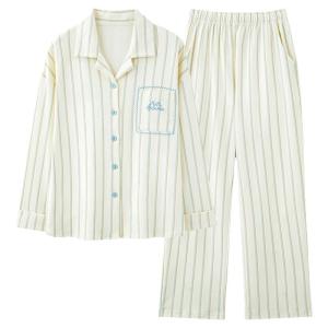 Miiow | Catwoman Sleepwear Womens Long Sleeve Home Wear Outerwear Cute Two-Piece Set Comfortable Breathable Polyester Cotton Blend