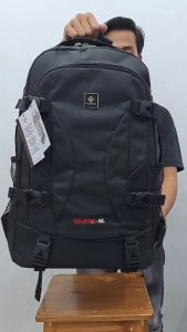 Tas Ransel Pria 50L - Laptop Sekolah Kerja Mudik Outdoor - Model Jumbo dan Terlaris Premium G50L - Goldvers