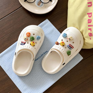 XIXITIAO | Cute Monster Design Slip-resistant Breathable Hole Shoes