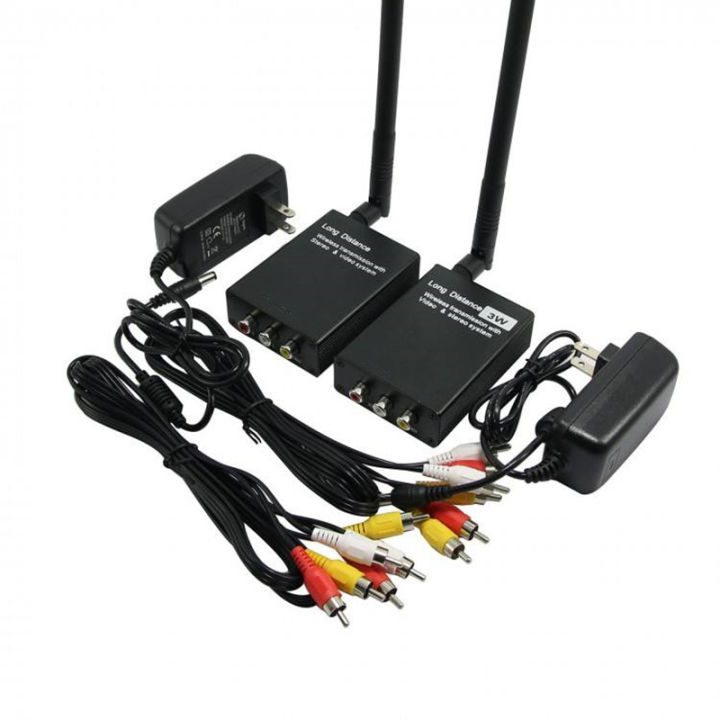 Long Range Wireless Video Transmitter And Receiver 3W Long Range Wireless Video Transmitter and Receiver Portable Mobile 2