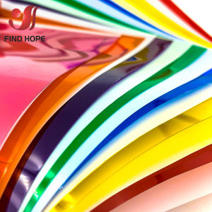 Colorful Transparent Window Film Self Adheisve Glass Decoration Insulation Solar Window Tinting Sheet Glass Films for Xmas Home