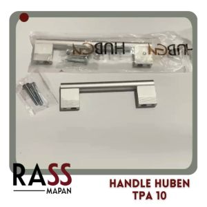 1PCS Handle Aluminium Pegangan Tarikan Laci Lemari Mebel Kitchen Set Huben TPA 10 Anodize ELCO