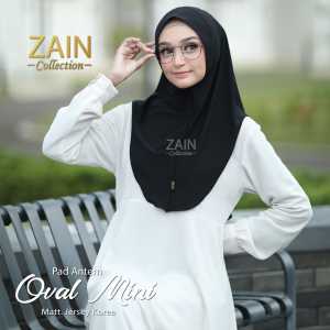 BEST SELLER HIJAB JERSEY PREMIUM // KERUDUNG POLOS OVAL M // ZAIN COLLECTION // COD