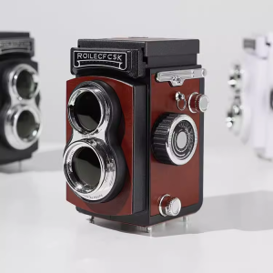 Camera Model Retro Double Reverse Film Old Camera Toy Artificial Photography Prop Decoration Shooting Decorations