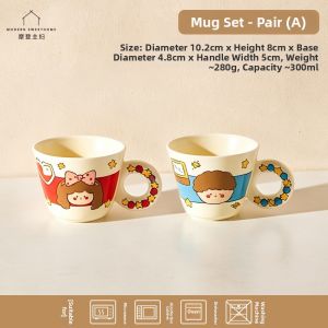 MODERN SWEETHOME | Couples Coffee Mugs Ceramic Cup