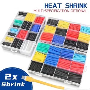 Heat Shrink Tube Shrinking Assorted Polyolefin Insulation Sleeving Wire Cable Sleeve Wrap