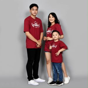KAOS COUPLE KELUARGA HAPPY FAMILY BAJU COUPLES KELUARGA KAOS PASANGAN KAOS SET BAJU PASANGAN