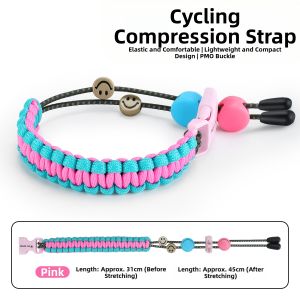 West Biking | Leg Strap for Cycling Buckle and Braided