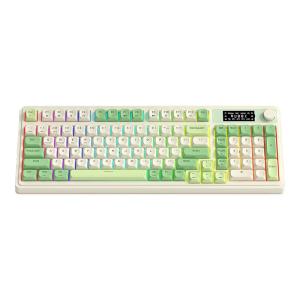 AULA | Wireless Wired Tri-Mode Mechanical Feel Gaming Office Keyboard