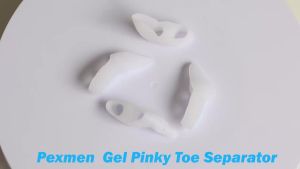 Pexmen 2/4/10Pcs Gel Pinky Toe Separator Little Toe Corrector Protector Reduce Foot Pain Relief for Callus Corns and Blisters