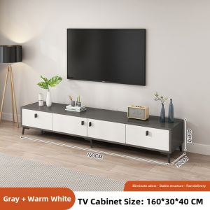 ZHUOHE | Modern Minimalist TV Cabinet Living Room Storage Small Spaces