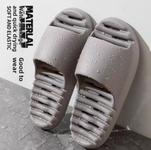 MONLEYTA | German Bath Slippers Anti-Slip Waterproof Hollow Out Drainage Odor Resistant Thick Bottom Quick Dry Womens Bathroom Slippers