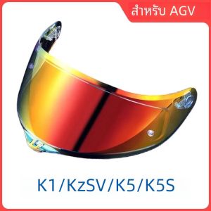 หมวกกันน็อคแบบเต็มหน้าสําหรับ AGV K5 K3SV K1 หมวกกันน็อครถจักรยานยนต์ Visors Casco Moto K1 Visor Capacete K3SV Visera K5 เลนส์กระจก