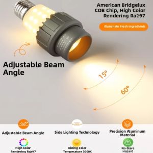 Pheashine | Adjustable Light LED Spotlight with Side Lighting E27