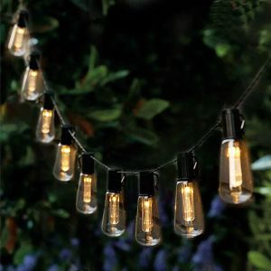 Solar Bulbs String Lights Waterproof Retro LED Globe Bulb Lamp Outdoor Fairy Light For Christmas Party Decor Patio 20/30LEDs