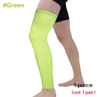 1 PCS Full Leg Compression Sleeve Support for Knee Thigh Calf Arthritis Running & Basketball Single Leg Pads for Men Women