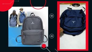 APPA8016 Tas Ransel Sekolah Backpack Distro Outdoor - Tas Punggung Pria/Wanita