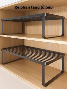 Adjustable Drawer Shelving System for Kitchen Cabinets