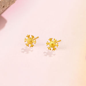 Four Leaf Clover Earrings 18k Gold